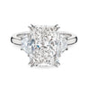 Radiant Cut Three Stones Diamond Ring, 5 CT - Rings - Leviev Diamonds