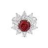 'Radiant Majesty' 18K White Gold Diamond Ring, 3.74 CT - Leviev