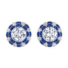 'Sapphire Symphony' Diamond Earrings, 2 CT Each - Earrings - Leviev Diamonds