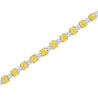 'Sovereign Light' 18K White Gold Diamond Bracelet, 25.73 CT - Leviev