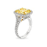 'Sovereign Luminescence' 18K White Gold Diamond Ring, 8.28 CT - Leviev