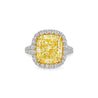 'Sovereign Luminescence' 18K White Gold Diamond Ring, 8.28 CT - Leviev