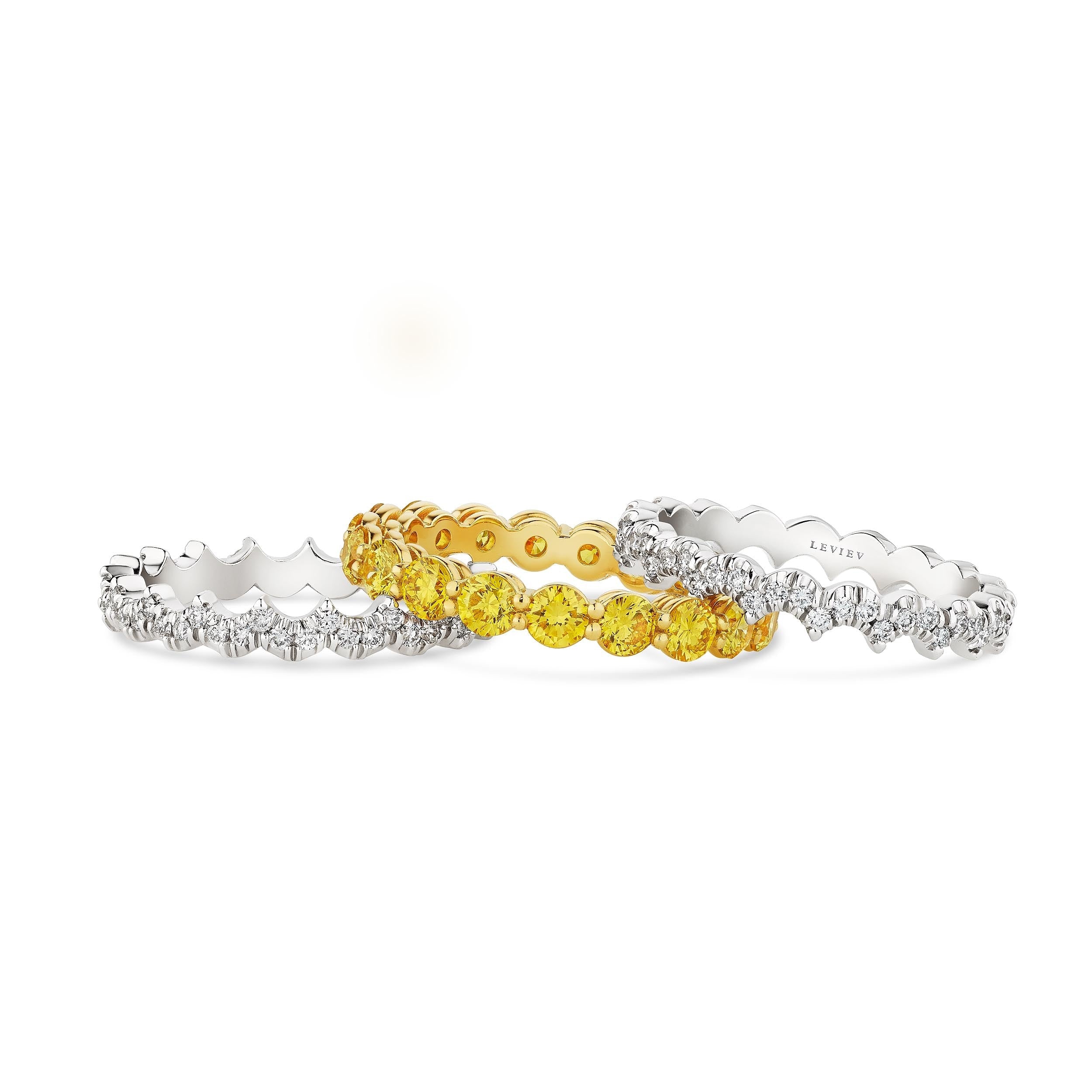 'Starlit Elegance' 18K Platinum Diamond Ring, 2.82 CT - Leviev