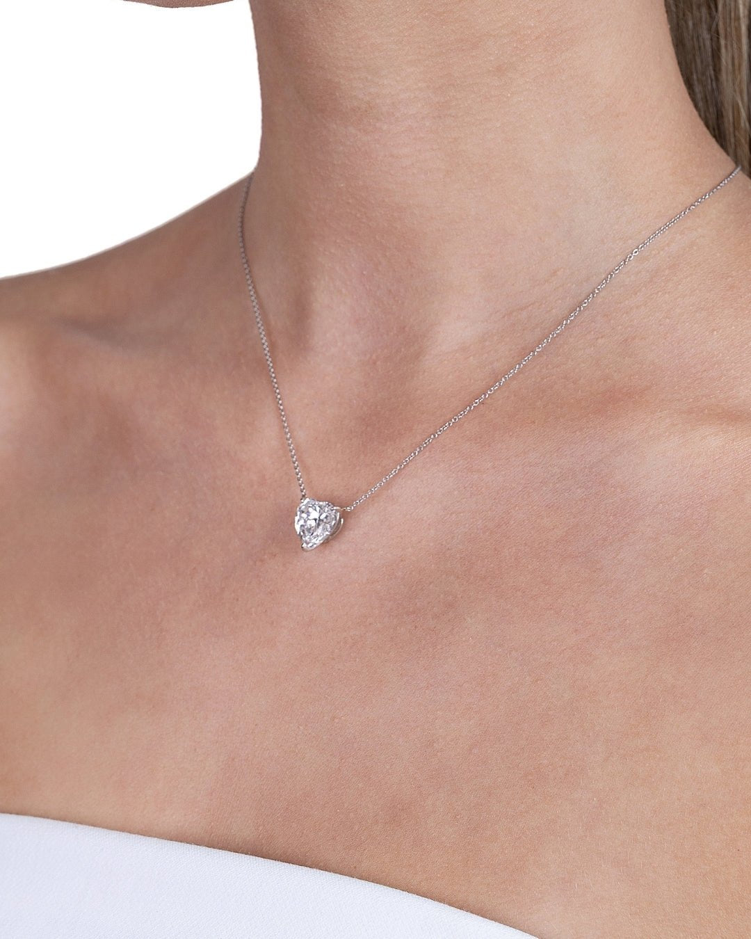 'Starlit Majesty' Platinum Round Cut Diamond Necklace, 5.01 CT - Leviev