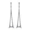 'Starlit Reverie' 18K White Gold Diamond Earrings, 2.36 CT - Leviev