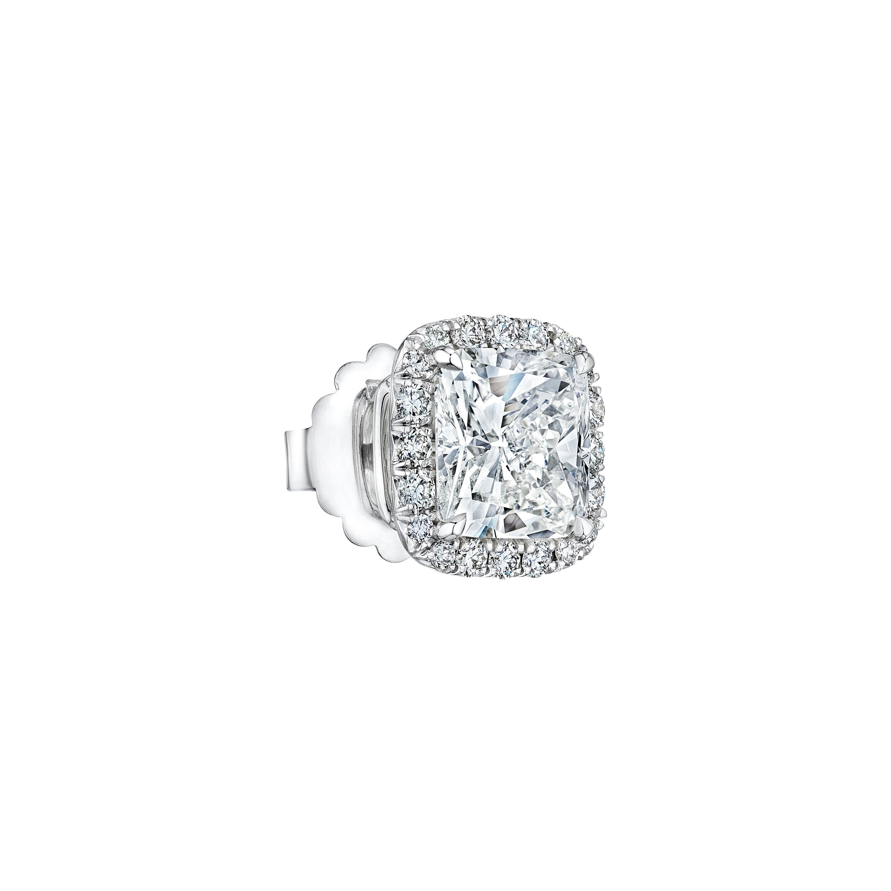 'Starlit Reverie' 18K White Gold Diamond Earrings, 7.16 CT - Leviev