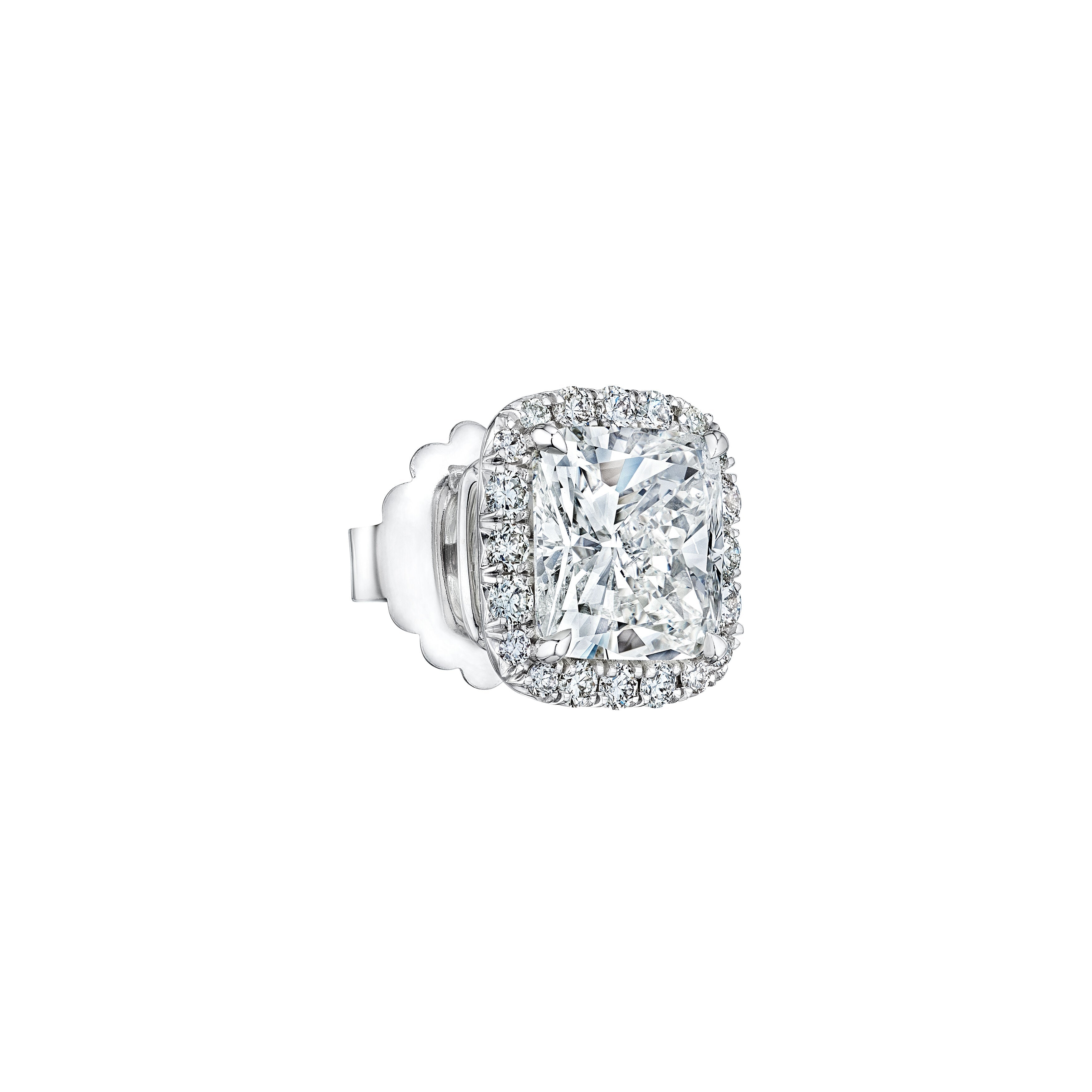 'Starlit Reverie' 18K White Gold Diamond Earrings, 7.16 CT - Leviev