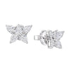 'Starlit Symphony' Pear and Marquise Diamond Cluster Earrings, 3.40 CT Each - Earrings - Leviev