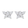 'Starlit Symphony' Pear and Marquise Diamond Cluster Earrings, 3.40 CT Each - Earrings - Leviev