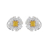 'Sunbeam Halo', 0.65 CT - Earrings - Leviev Diamonds