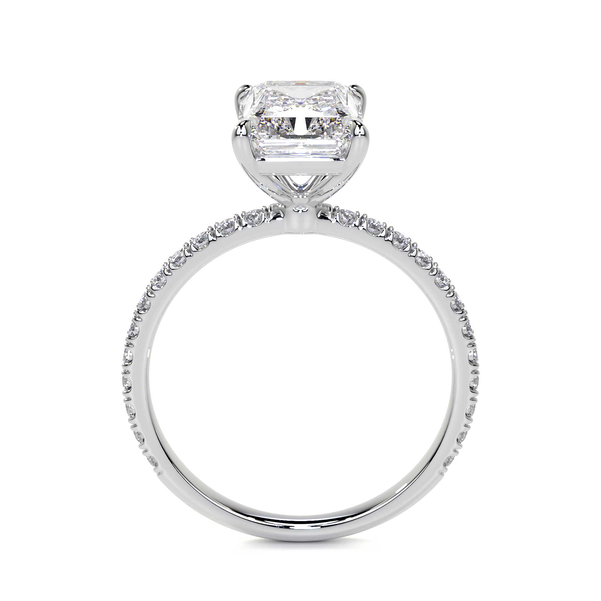 Cushion Diamond Ring, 1.5 CT Leviev Rings Cushion, The Classic Collection Leviev 
