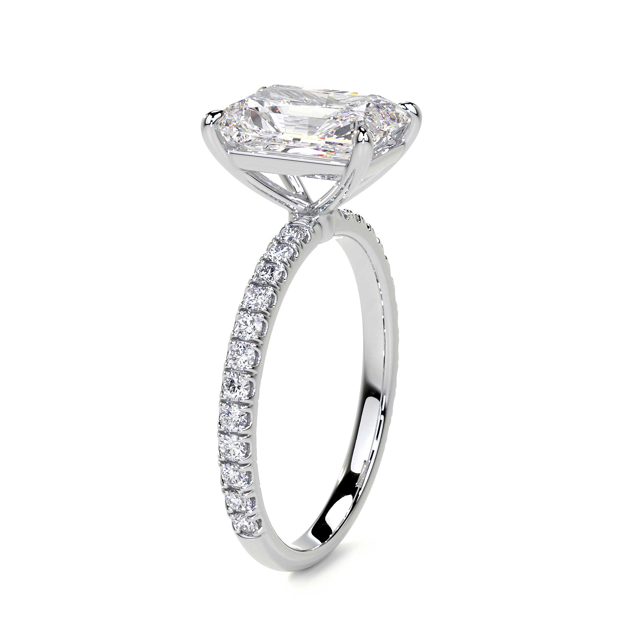 Cushion Diamond Ring, 1.5 CT Leviev Rings Cushion, The Classic Collection Leviev 