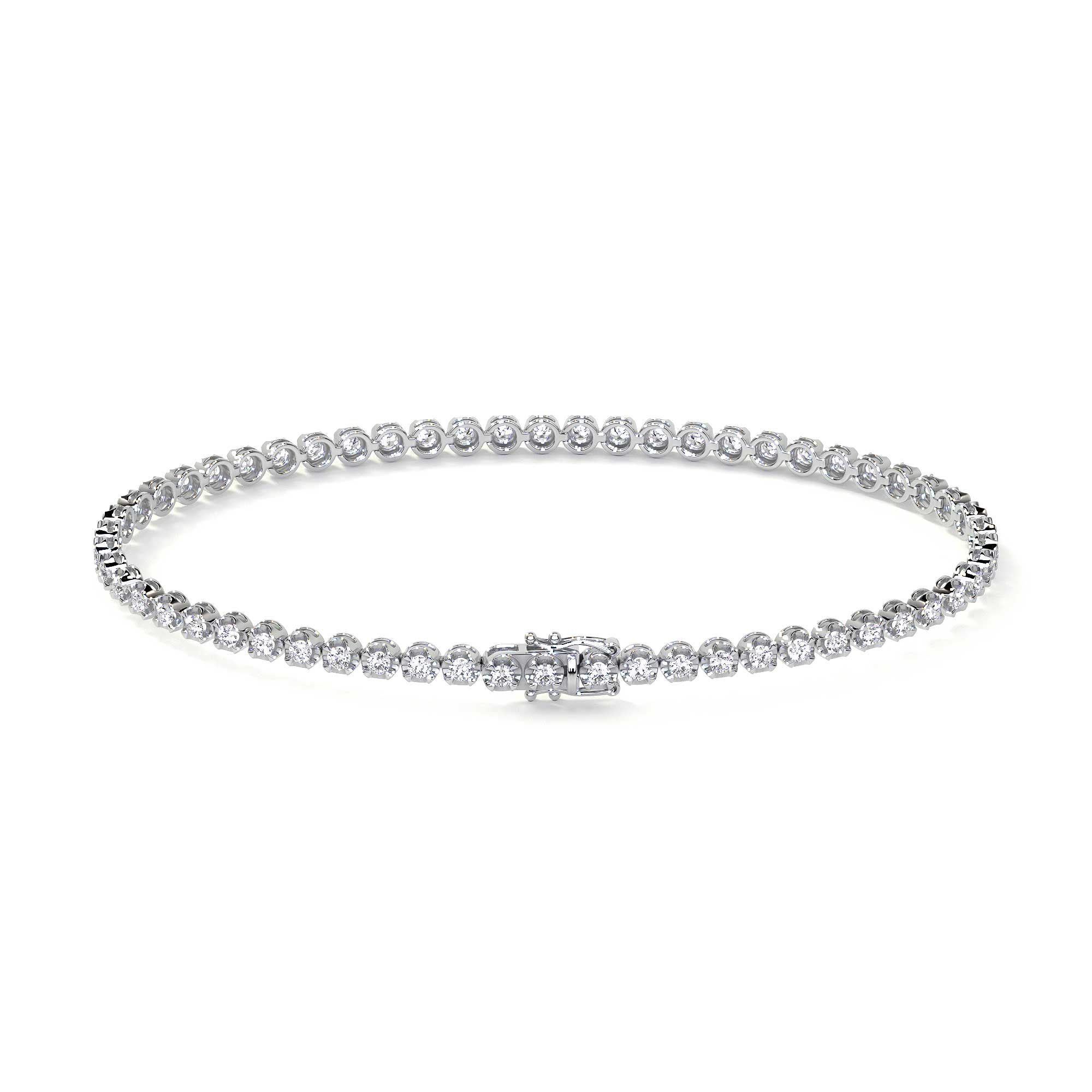 'Eleanor' Diamond Tennis Bracelet, 1.60 CT Leviev Bracelets 'Eleanor' Diamond Tennis Bracelet, 1.60 CT Leviev Bracelets 