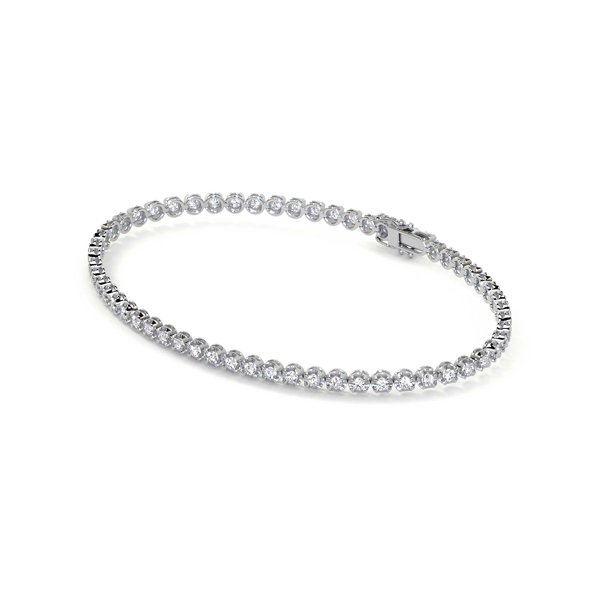 'Eleanor' Diamond Tennis Bracelet, 1.60 CT Leviev Bracelets 'Eleanor' Diamond Tennis Bracelet, 1.60 CT Leviev Bracelets 