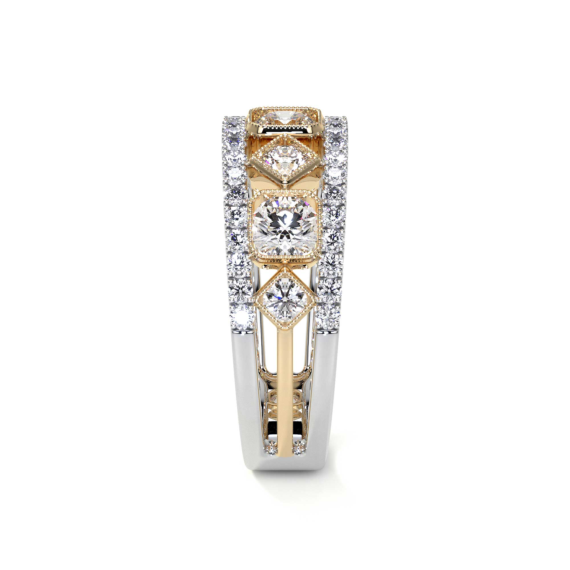 Mixed Shape Diamond Ring, 1.15 CT Leviev Rings Leviev 
