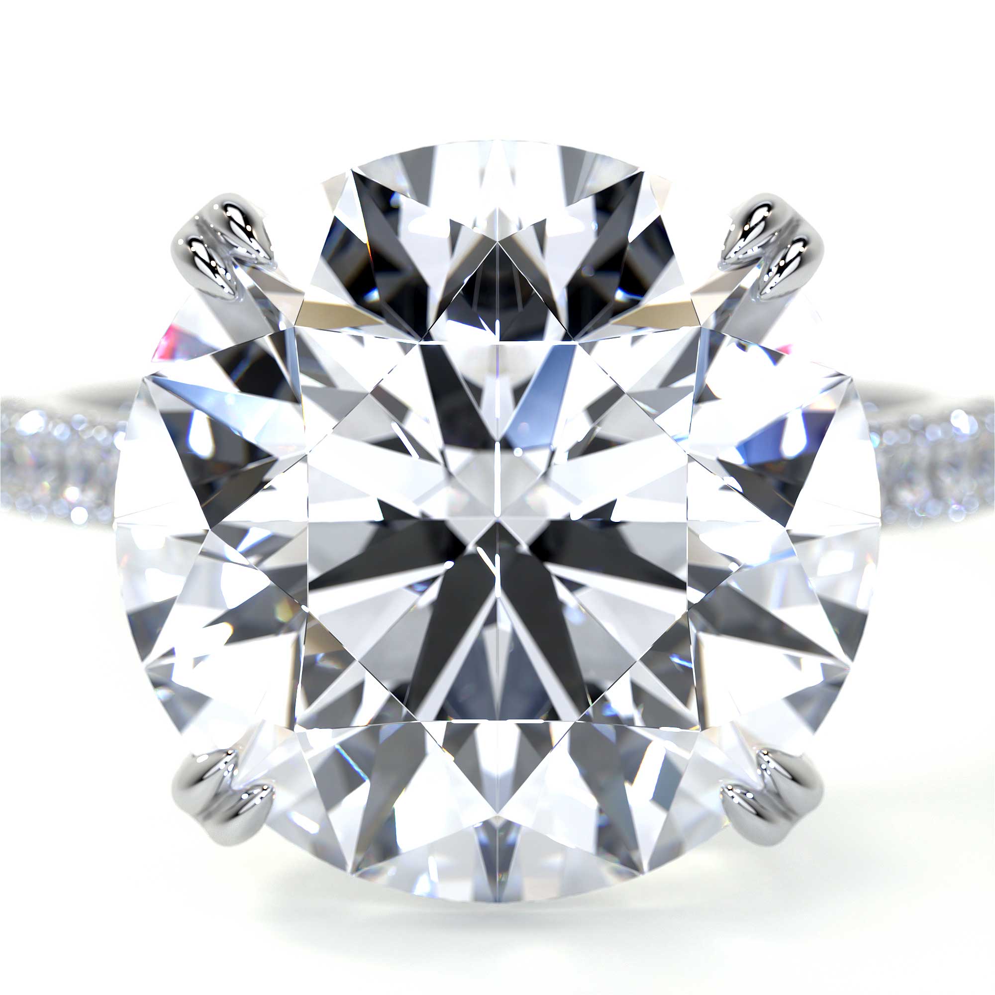 Round Solitaire Diamond Ring, 8.88 CT Leviev Rings High Jewelry, QUOTE, Round Diamond Leviev 