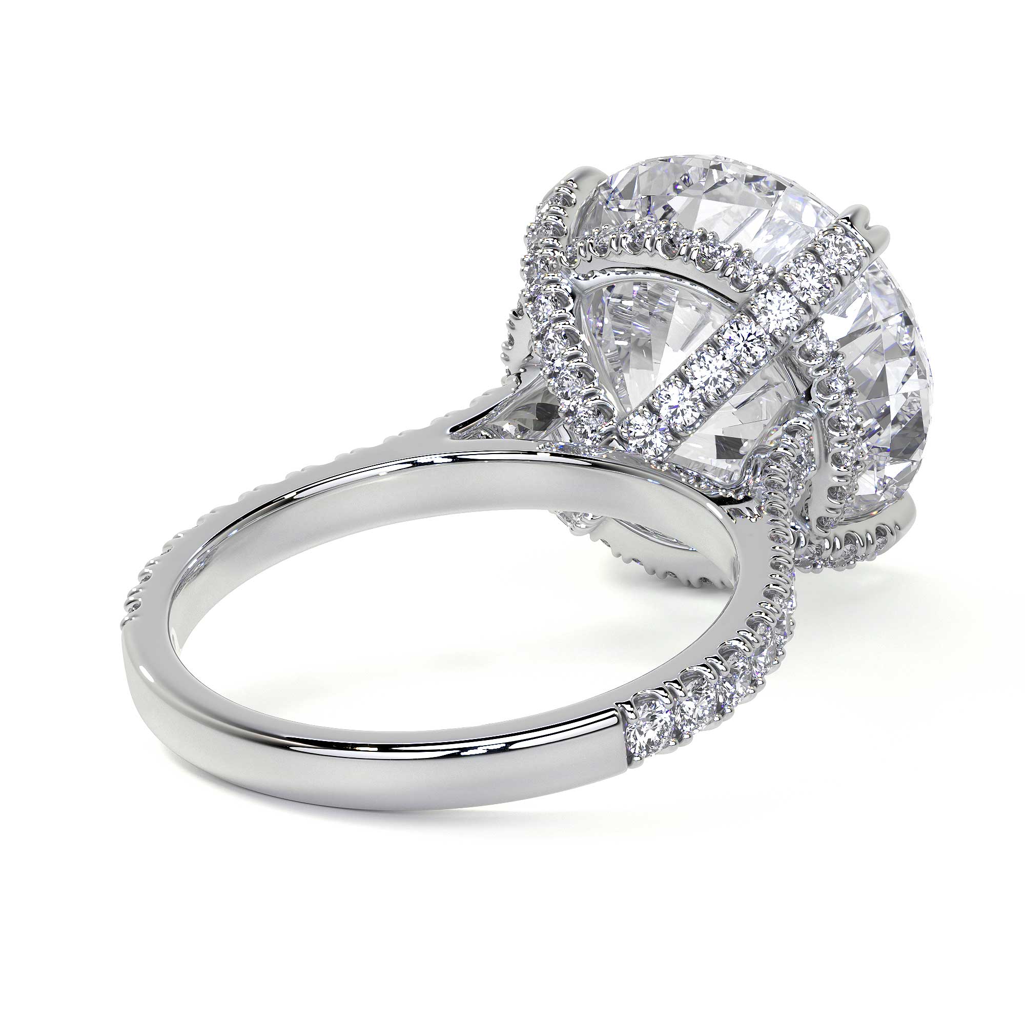 Round Solitaire Diamond Ring, 8.88 CT Leviev Rings High Jewelry, QUOTE, Round Diamond Leviev 