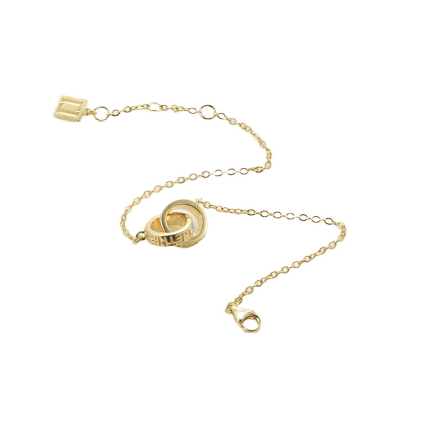Stronger Together Charm Bracelet in 18K Gold Vermeil Leviev Bracelets 18k Gold Bracelet, Ayleen Charlotte, Bracelet, Bracelets, Cecilie Fjellhøy, Charity Bracelet, Charm Bracelet, Diamond, Diamond Bracelet, Everyday Bracelet, Gold & Diamond Bracelet, Gold Bracelet, Gold Charity Bracelet, Gold Charm Bracelet, Leviev, Leviev Bracelet, Meaningful Jewelry Gift, Pernilla Sjöholm, Sterling Silver, Sterling Silver Bracelet, Stronger Together, Tinder Swindler, Yellow Gold, Yellow Gold Bracelet Leviev 