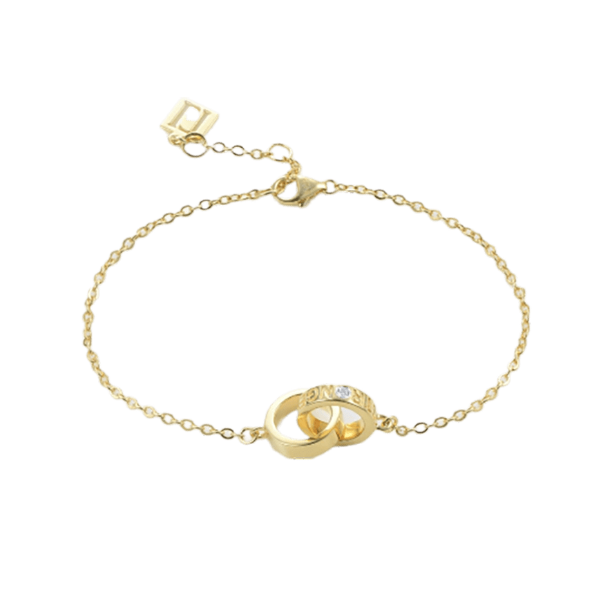 Stronger Together Charm Bracelet in 18K Gold Vermeil Leviev Bracelets 18k Gold Bracelet, Ayleen Charlotte, Bracelet, Bracelets, Cecilie Fjellhøy, Charity Bracelet, Charm Bracelet, Diamond, Diamond Bracelet, Everyday Bracelet, Gold & Diamond Bracelet, Gold Bracelet, Gold Charity Bracelet, Gold Charm Bracelet, Leviev, Leviev Bracelet, Meaningful Jewelry Gift, Pernilla Sjöholm, Sterling Silver, Sterling Silver Bracelet, Stronger Together, Tinder Swindler, Yellow Gold, Yellow Gold Bracelet Leviev 