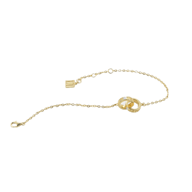 Stronger Together Charm Bracelet in 18K Gold Vermeil Leviev Bracelets 18k Gold Bracelet, Ayleen Charlotte, Bracelet, Bracelets, Cecilie Fjellhøy, Charity Bracelet, Charm Bracelet, Diamond, Diamond Bracelet, Everyday Bracelet, Gold & Diamond Bracelet, Gold Bracelet, Gold Charity Bracelet, Gold Charm Bracelet, Leviev, Leviev Bracelet, Meaningful Jewelry Gift, Pernilla Sjöholm, Sterling Silver, Sterling Silver Bracelet, Stronger Together, Tinder Swindler, Yellow Gold, Yellow Gold Bracelet Leviev 