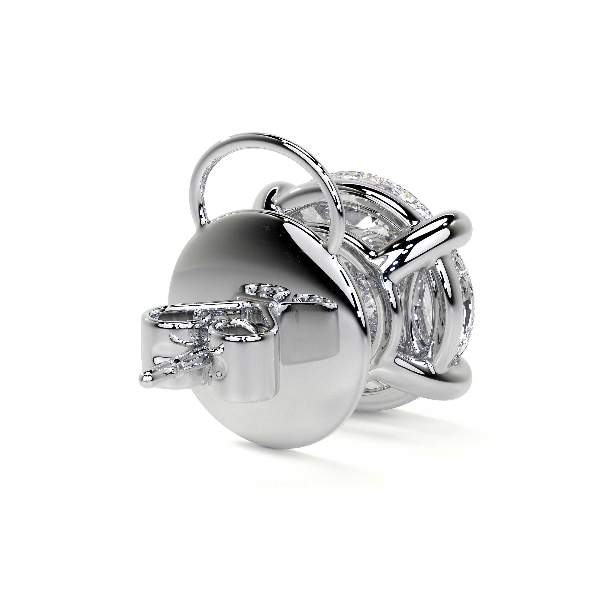 Cluster Diamond Earrings - Earrings - Leviev Diamonds