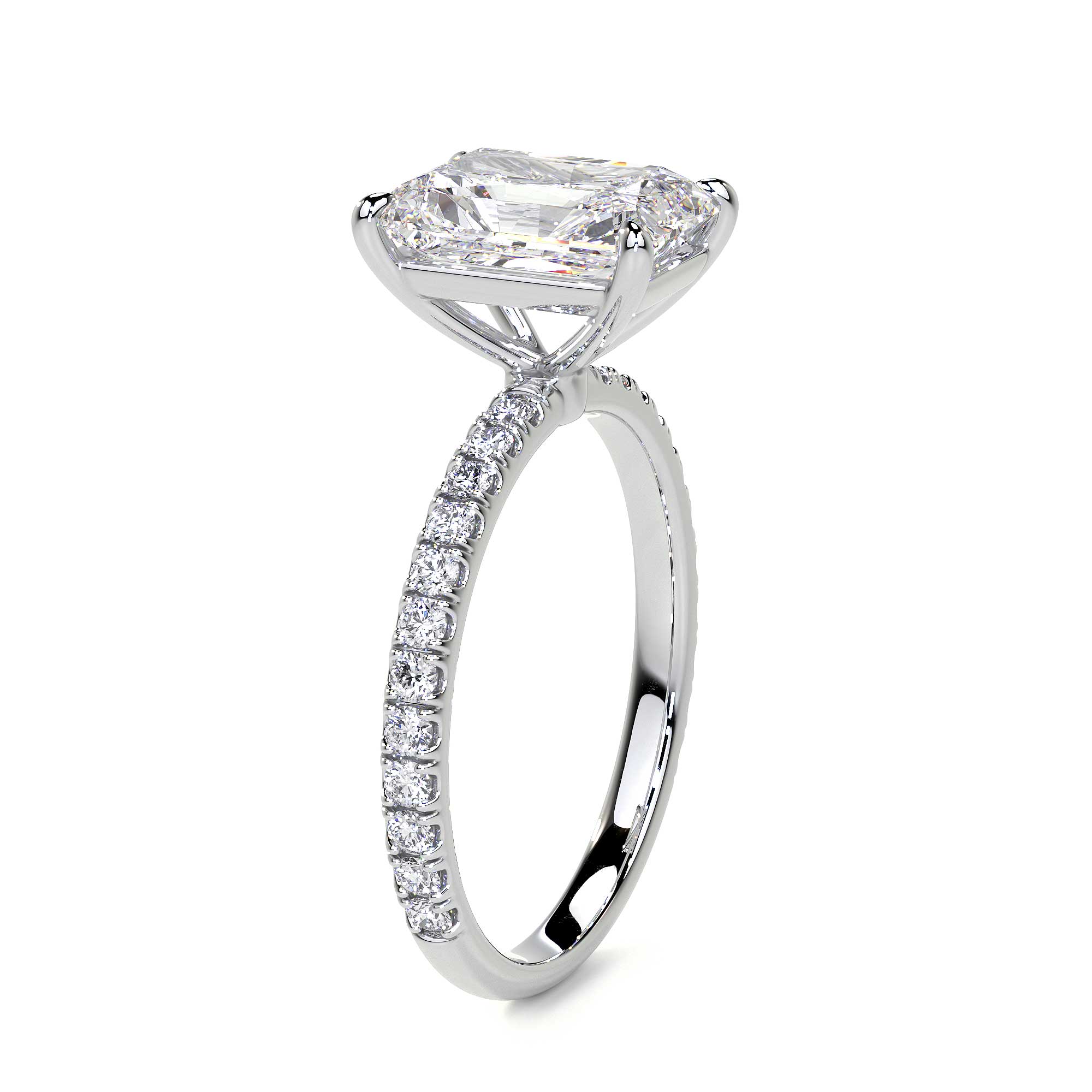 Cushion Diamond Ring, 1.5 CT - Rings - Leviev Diamonds