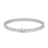 Diamond Bracelet with Halo - Bracelets - Leviev Diamonds