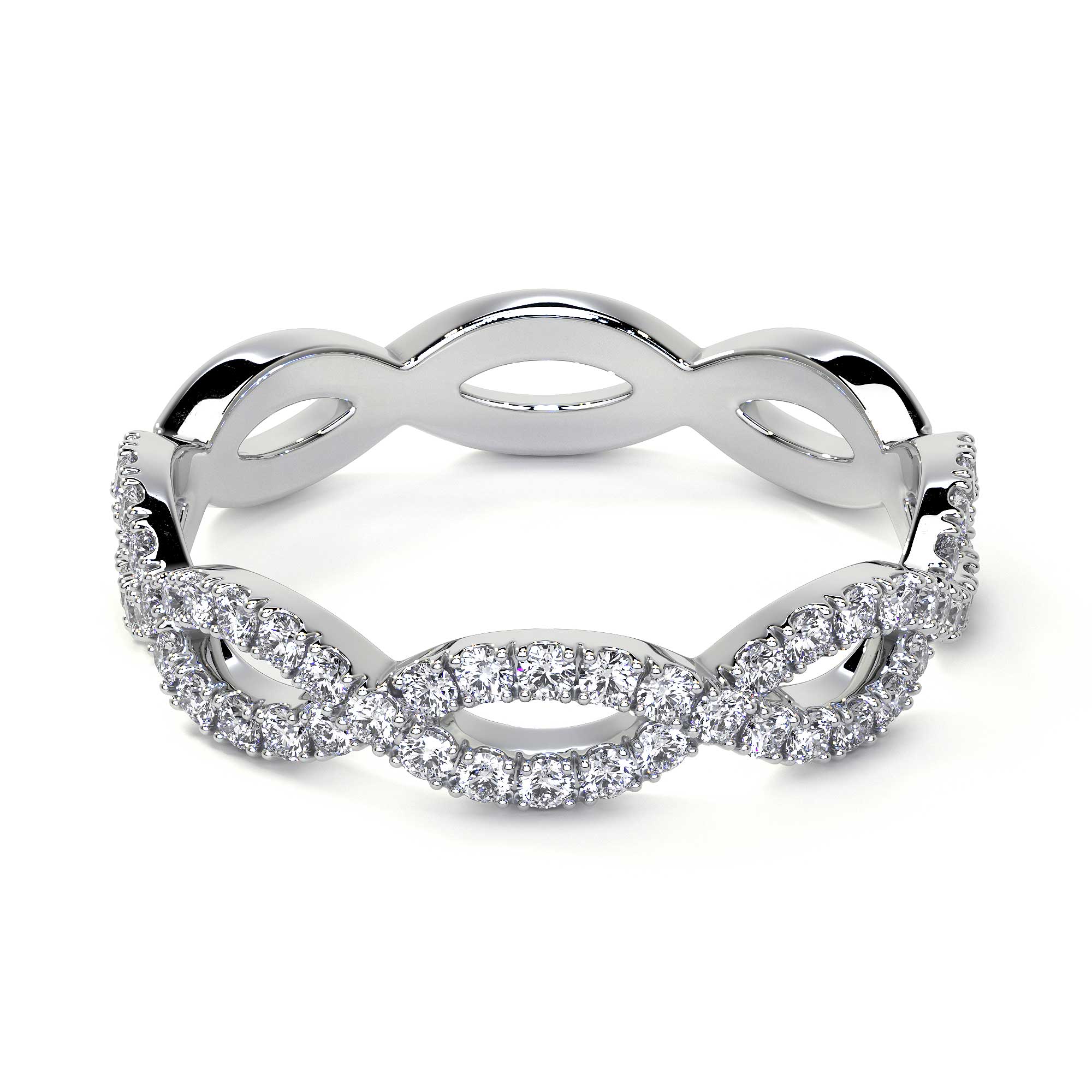 Diamond Pave Ring - Rings - Leviev Diamonds