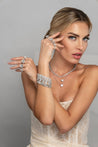 Emerald Cut Pave Diamond Tennis Bracelet - Bracelets - Leviev Diamonds