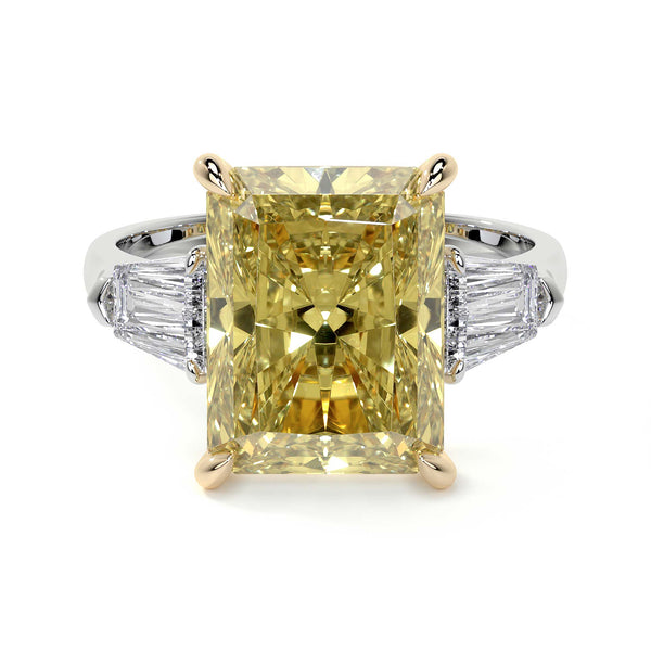 Fancy Vivid Yellow Diamond and Diamond Ring by Graff (Co.) on artnet