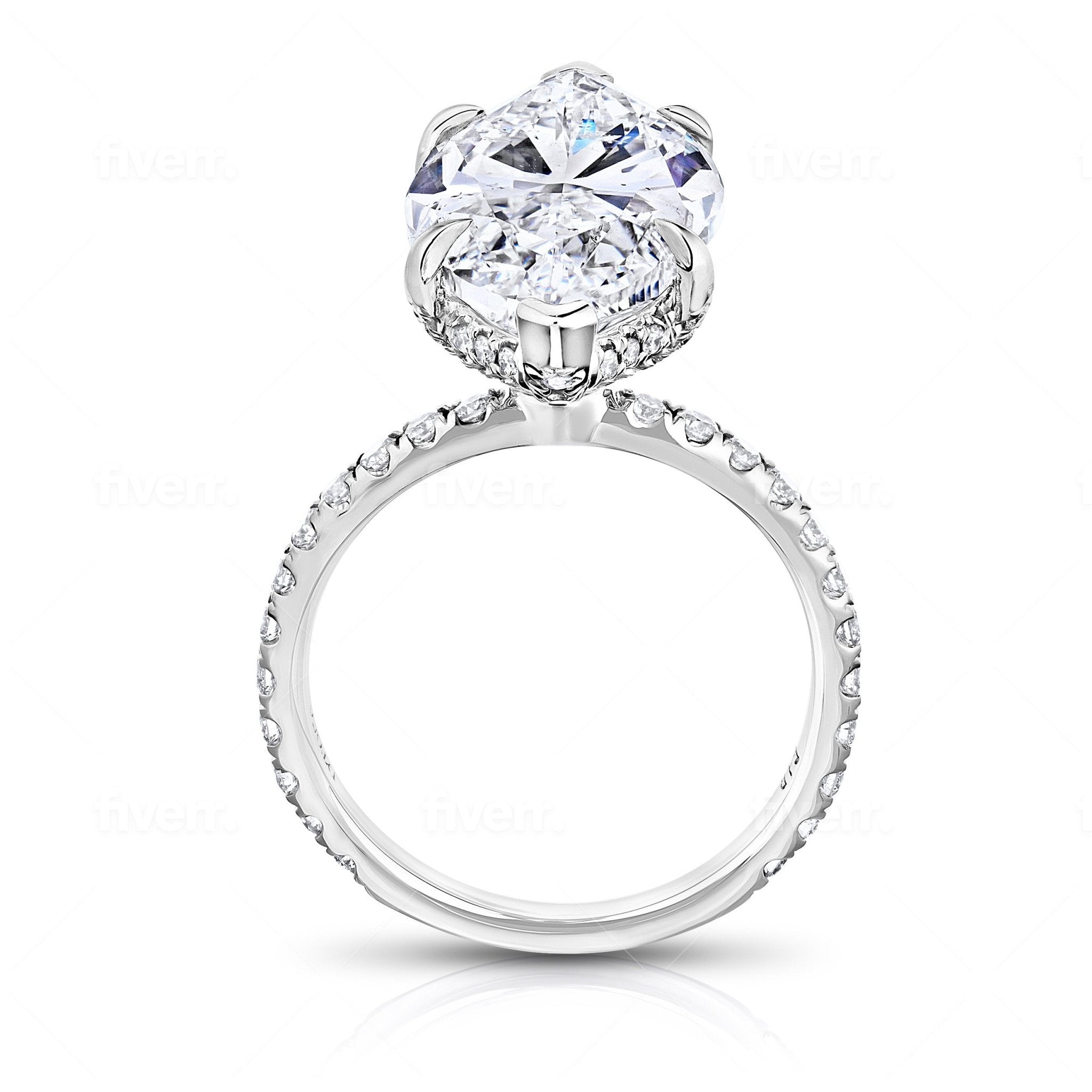Marquise Shape Cut Diamond Ring - Rings - Leviev Diamonds