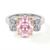 Oval Pink Diamond Ring - Rings - Leviev Diamonds