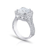 Square Emerald Cut Diamond Ring, 4 CT - Rings - Leviev Diamonds