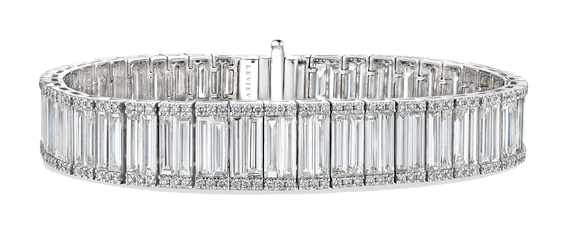 Isla 35.42 Carat Diamond Bracelet in 14K White Gold